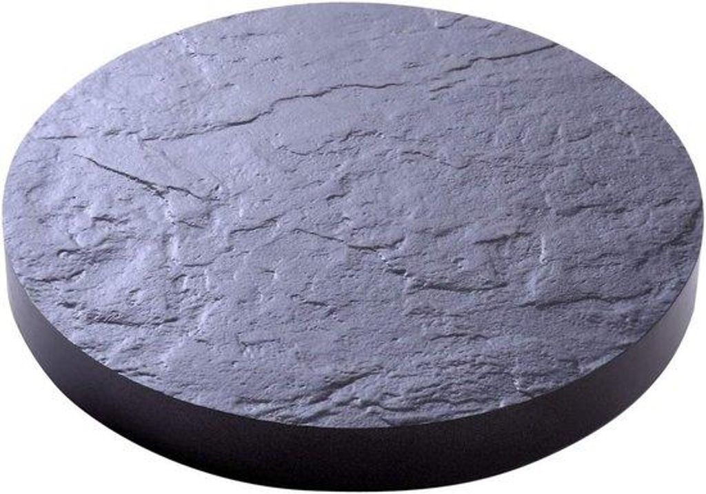 Keramische Plantenrek - Ø 30 cm - Leisteenfarbe - Grau