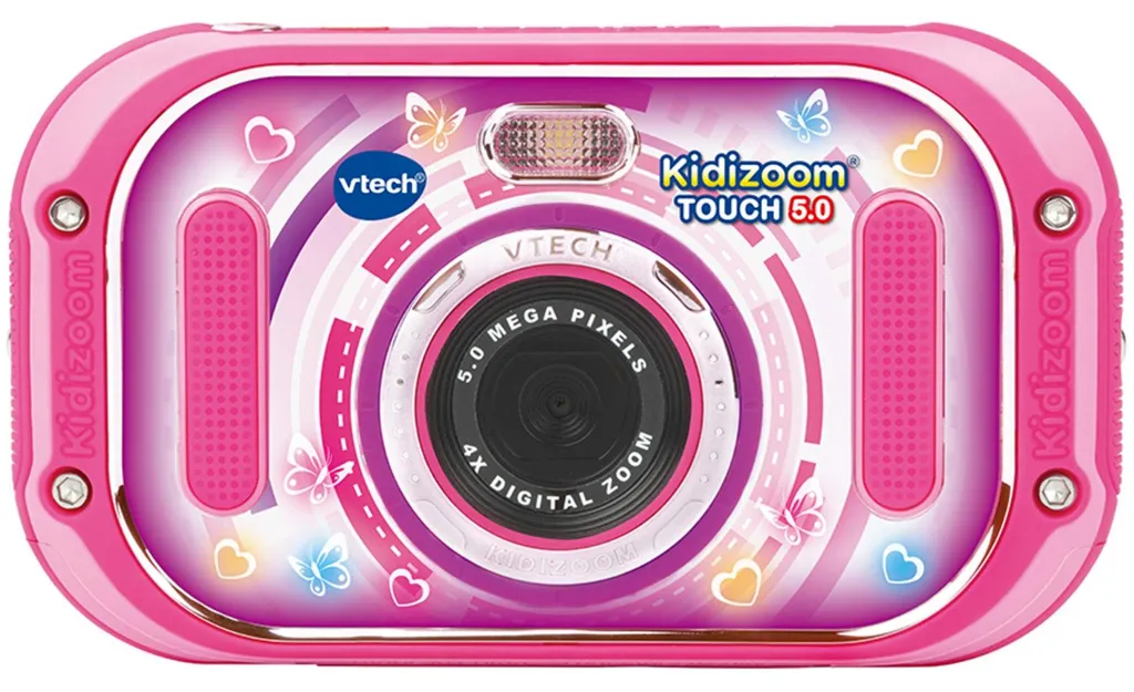 VTech Kidizoom Touch 5.0 rose : L'appareil photo enfant antichoc et sûr