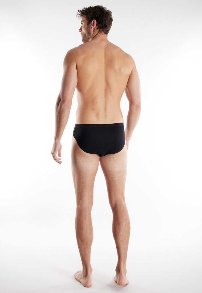 Götzburg Herren 10er-Pack Slips Unterhosen aus natürlicher Baumwolle Größe: 6