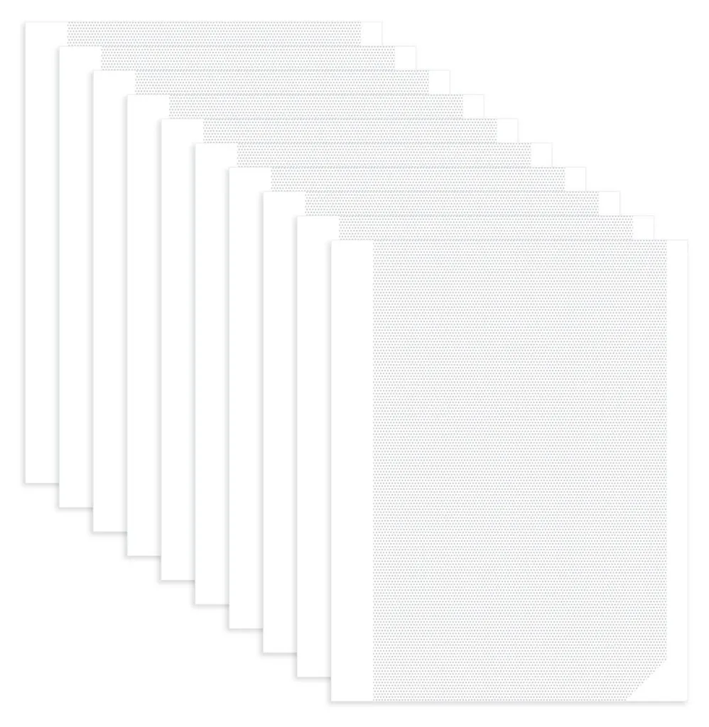 Solution collage propre recharges feuilles adhésives permanent lot de 10