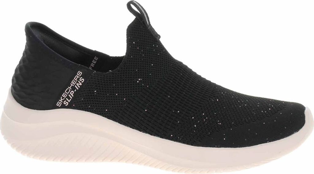 Skechers Slip-Ins Ultra Flex 3.0-Shiny Night 149594-BKRG, Sneaker, Damen, Schwarz, Größe: 37,5