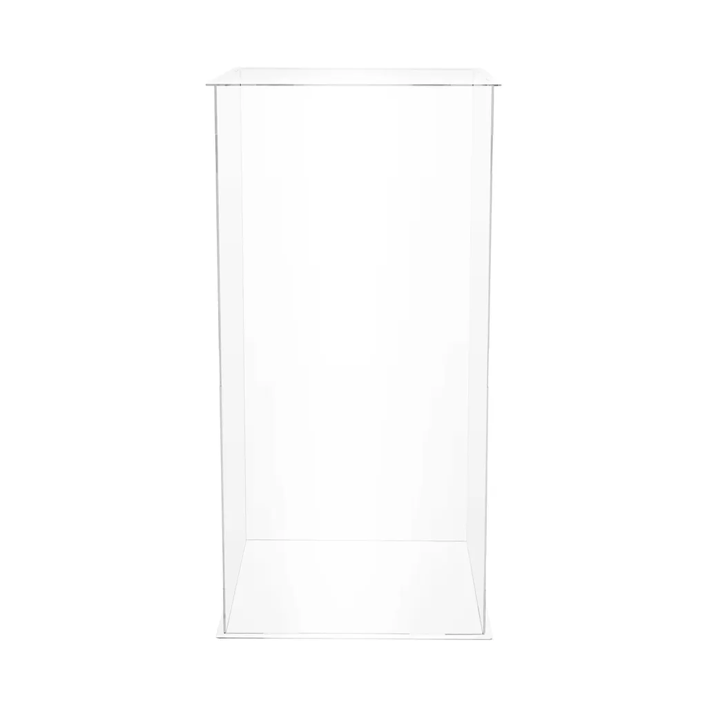 Vitrine d'affichage 30x30x60cm avec protection anti-poussière robuste