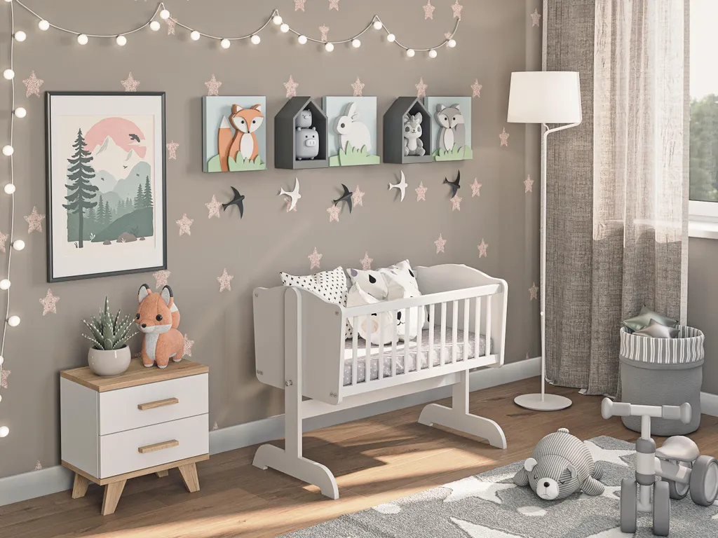Lit bébé FiFi 90x40cm : stop aux nuits difficiles avec la balancelle - 2