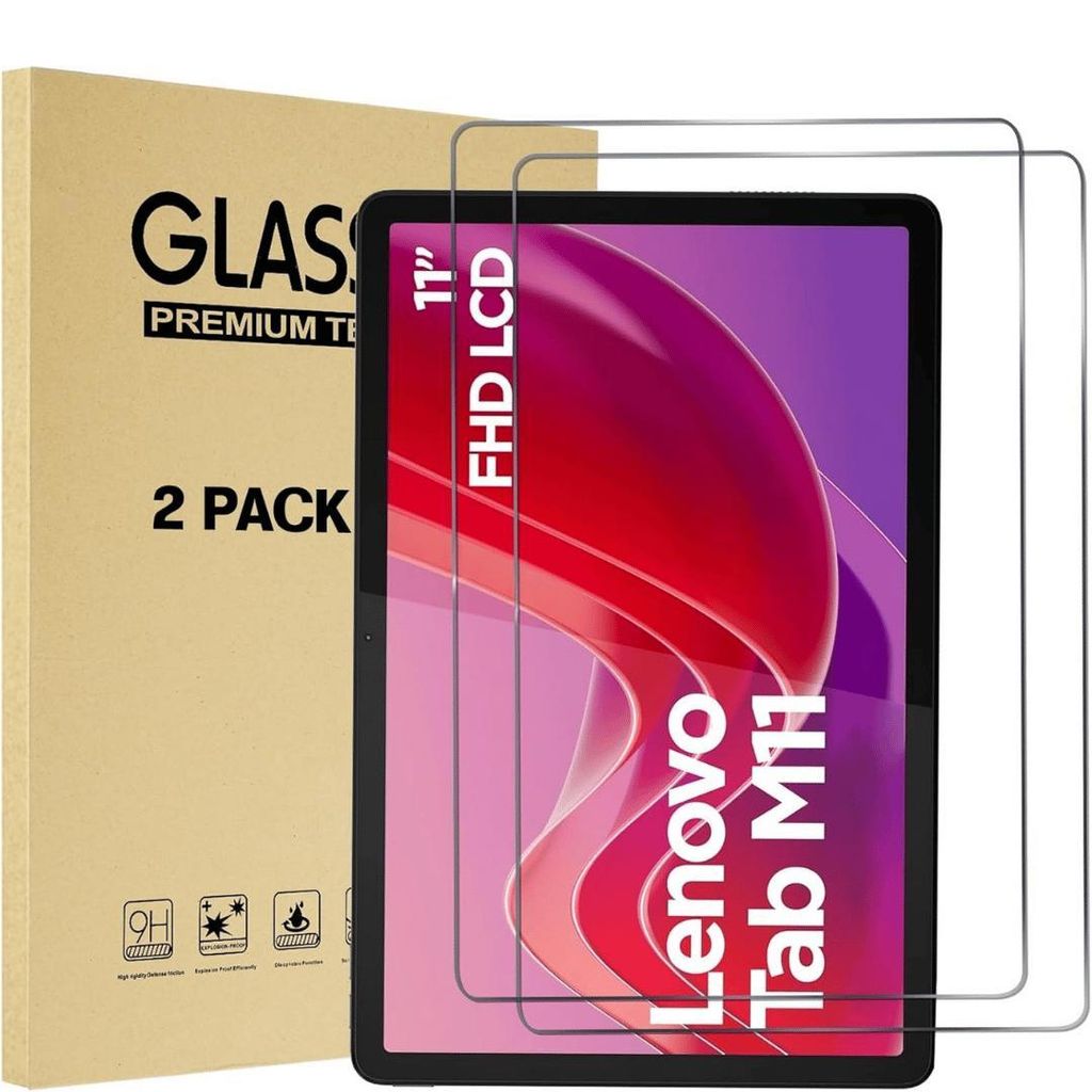 2X Schutzglas für Lenovo Tab M11 11" Display Panzerfolie Produktbild 
