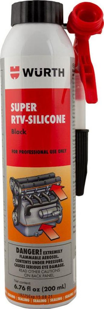 Sigillante a base di silicone, super RTV, pasta nera, alta Immagine del prodotto 