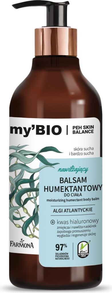 FARMONA my'Bio Feuchtigkeitsspendender Körperbalsam mit Atlantischen Algen 400 ml