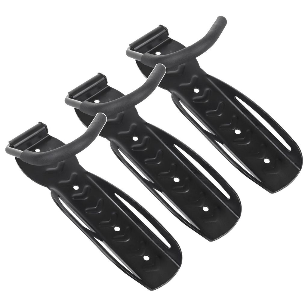 3x Fahrradhalter Wandhalterung schwarz
