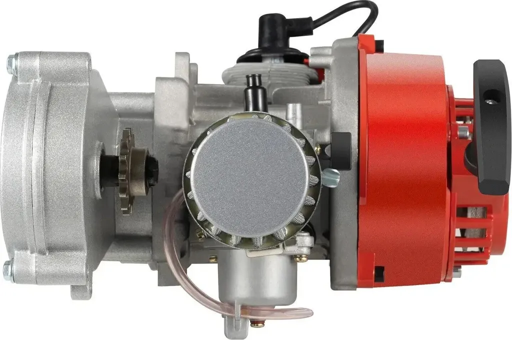 Moteur Complet 49cc 2 Temps Orange pour Pocket Cross et Mini Dirt
