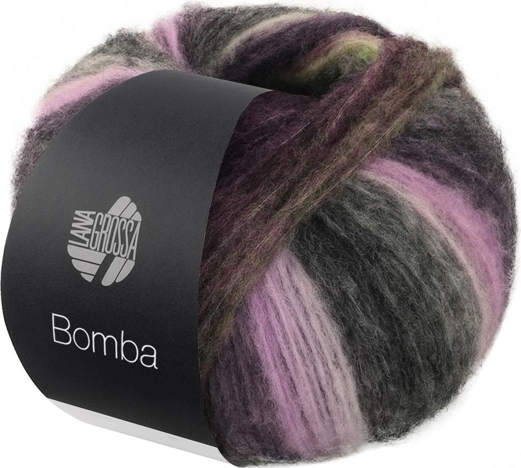 Lana Grossa BOMBA 100 g Effektgarn aus flauschigen Produktbild 