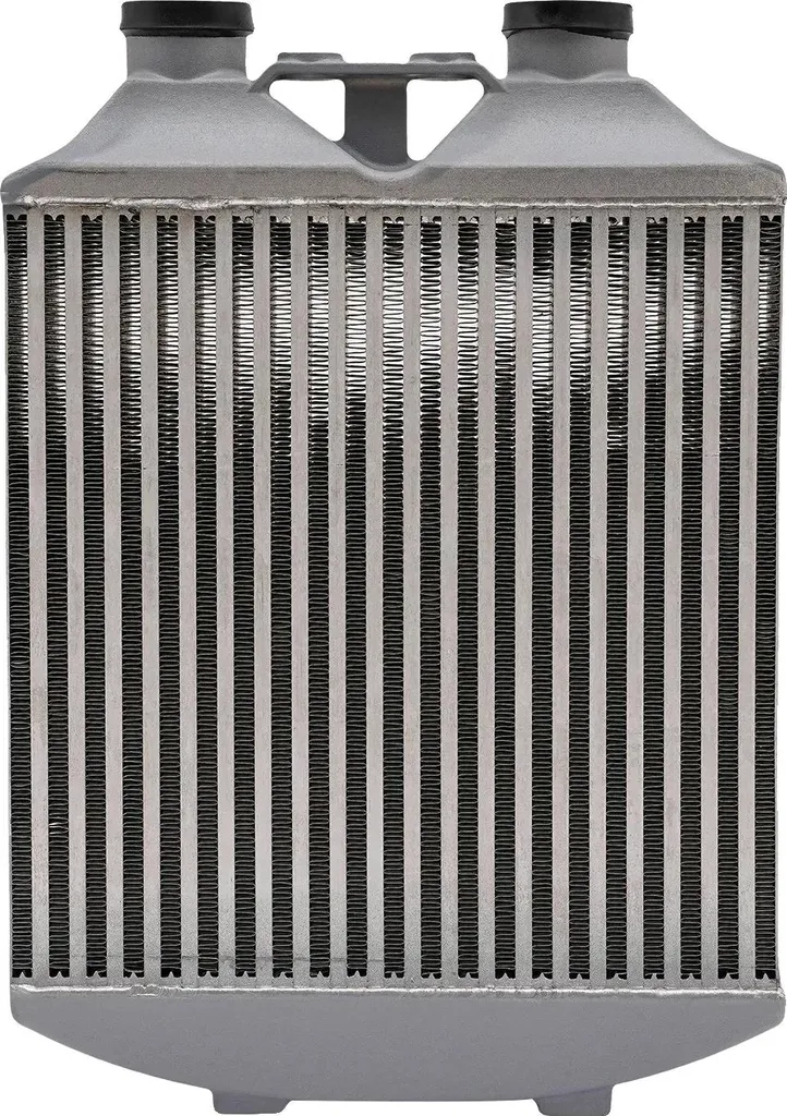 Intercooler aluminium argent avec dissipation thermique haute efficacité