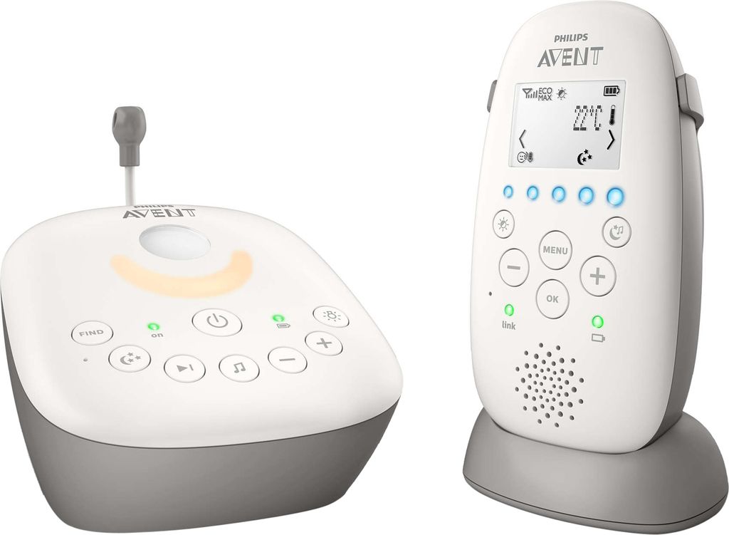 Philips AVENT Premium SCD733/26 DECT-Audio-Babyphone Produktbild 