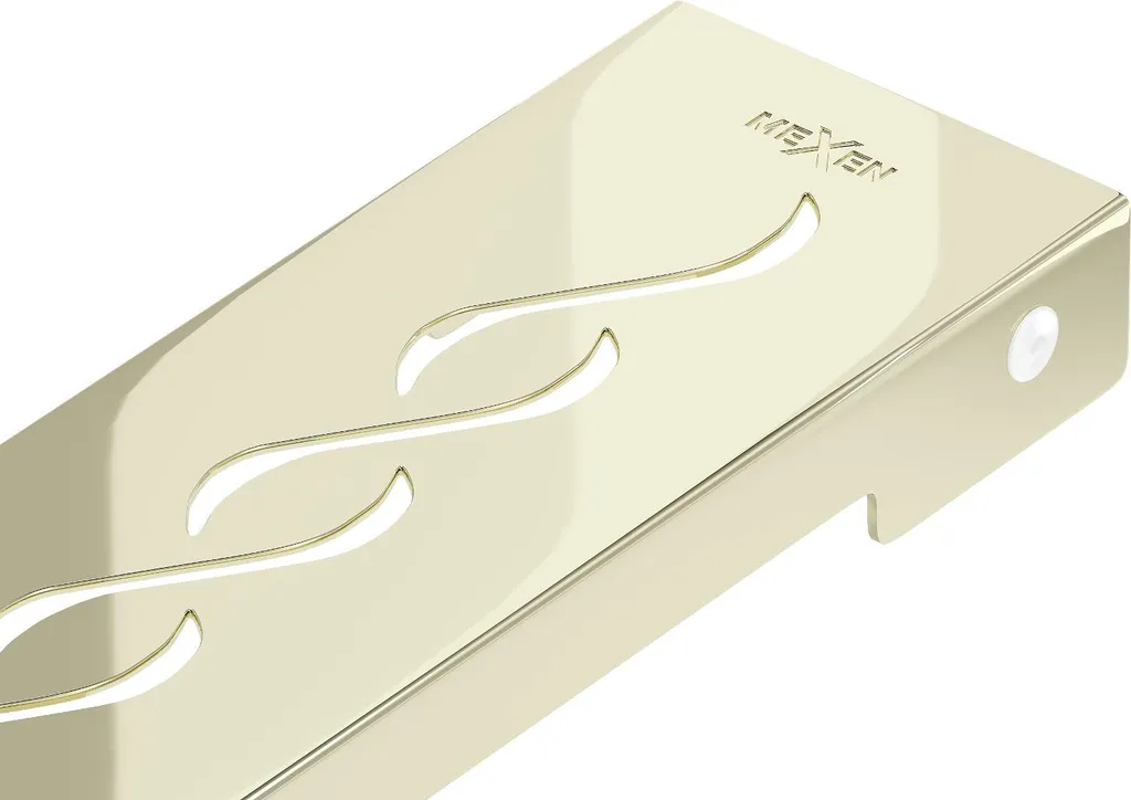 Mascherina Oro 100cm Mexen Flat M18 1523100 | Acciaio Inox Design