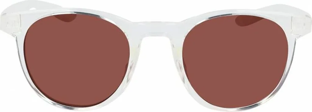 Lunettes de soleil sport pour enfant Nike Horizon Ascent blanche monture Bio