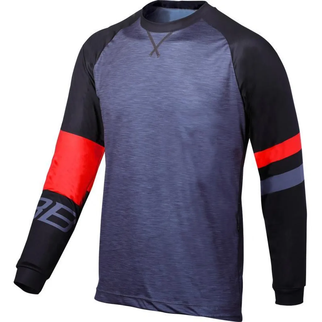 Maillot de vélo pour sorties estivales BBB BBW-317 Switchback rouge S