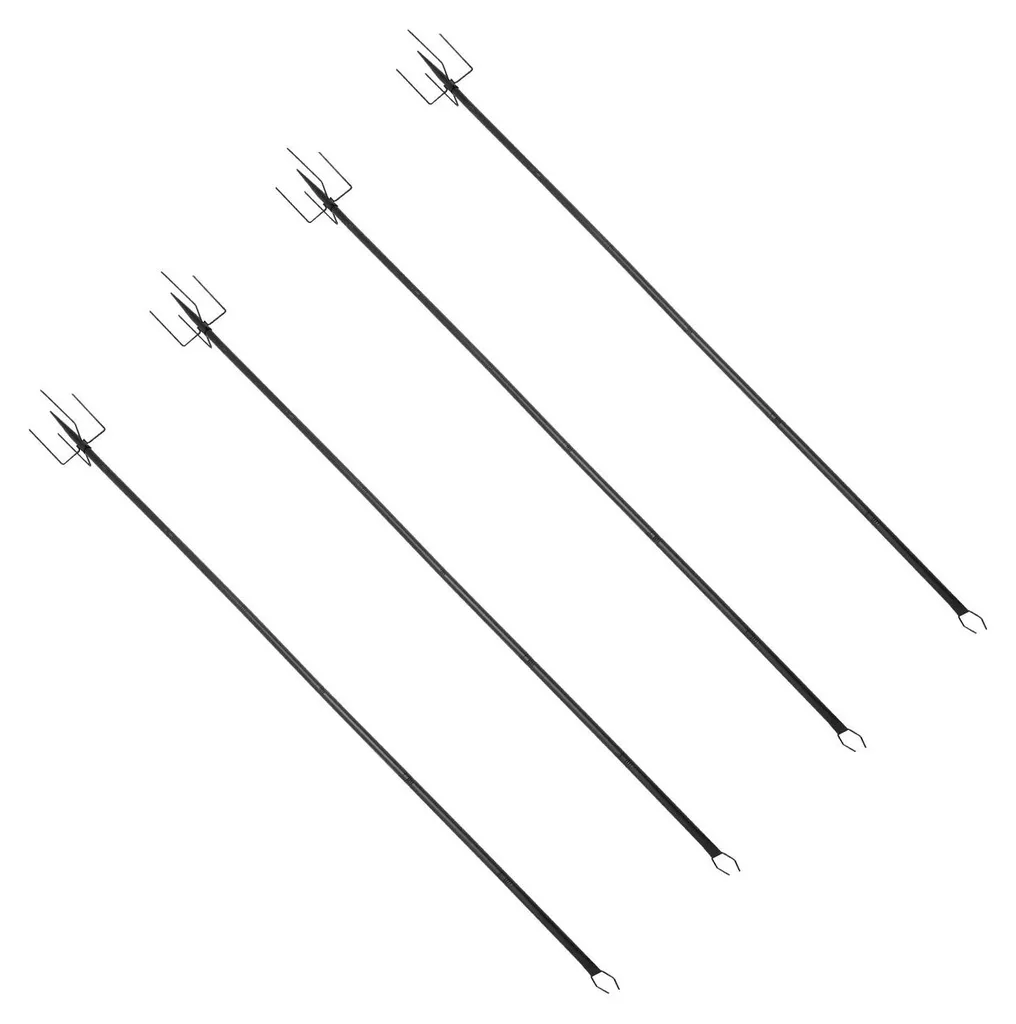 Poteaux pour luminaires de terrasse et cour ombragée lot de 4