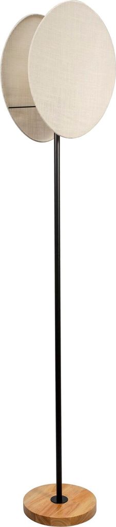 Pauleen Stehleuchte Boho Darling E27 320x1670mm max. 20W Beige, Schwarz Holz, Metall, Leinen