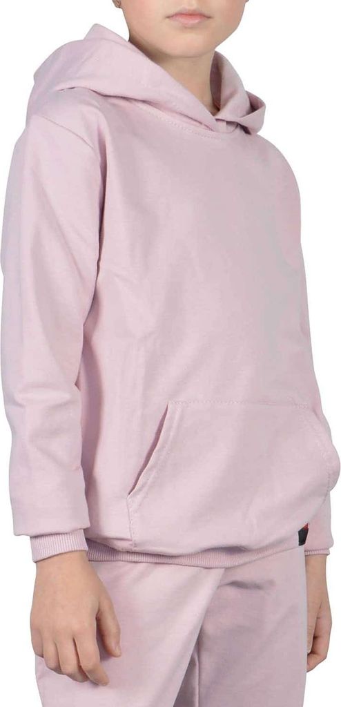 KMISSO Mädchen Kapuzen Pullover Lachs 140