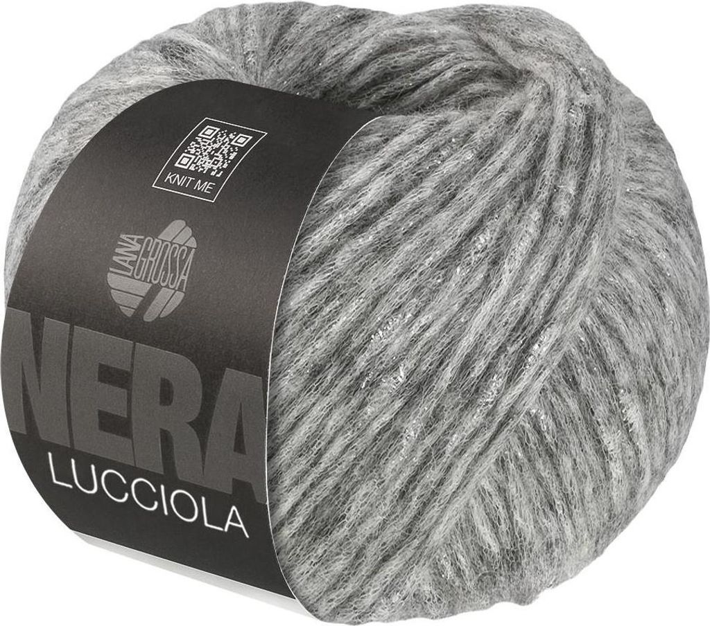 Lana Grossa LUCCIOLA (NERA) 50 g Effektgarn aus Alpaka- und Produktbild 