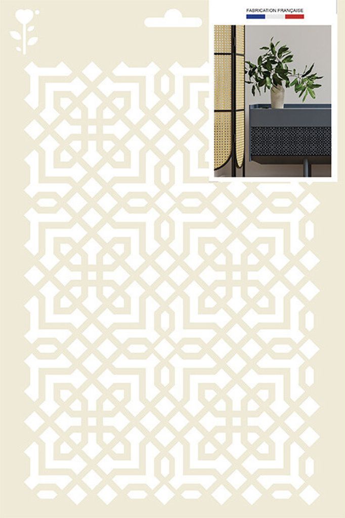 Marrakech-design sjabloon, formaat A4, wasbaar en Productafbeelding 