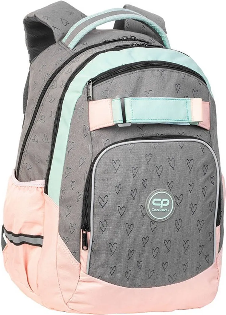Sac à Dos Ergonomique Coolpack Loop : 3 Compartiments et Dos Renforcé