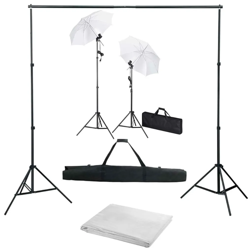 Matériel studio photo pour portraits et e-commerce avec fonds 3m