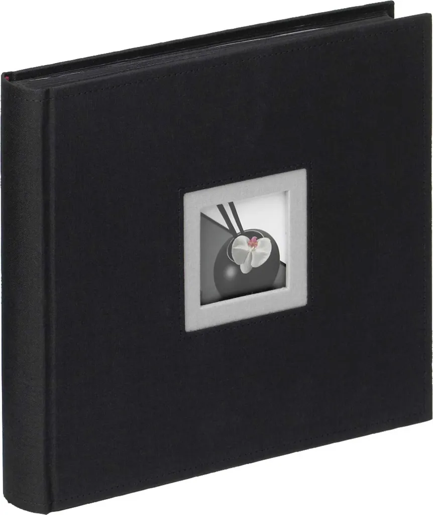 Album Walther FA-205-B Lino Nero 26x25 - Archivio Fotografico Safe