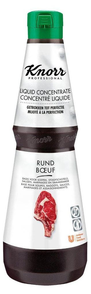 Knorr liquido concentrato di manzo 1000 ml - gusto intenso Immagine del prodotto 