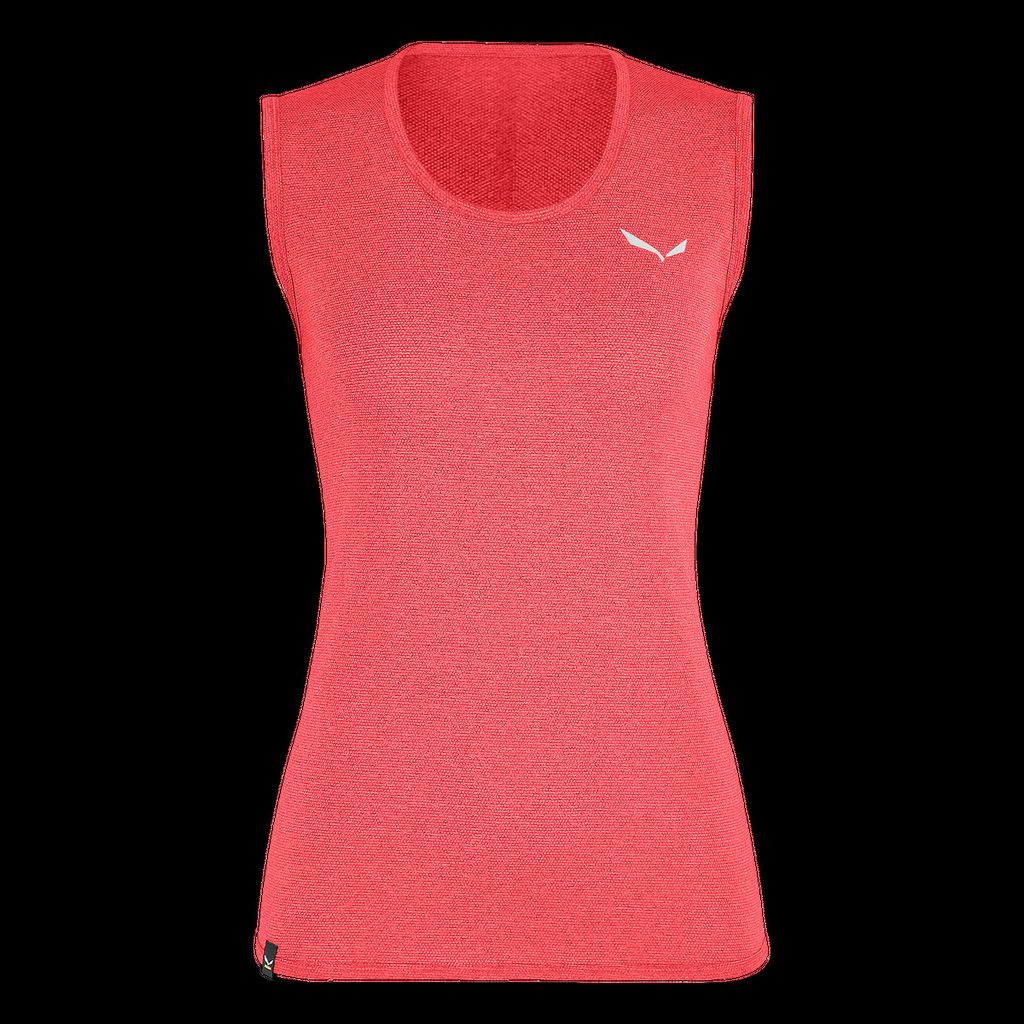 Tank-Top Pedroc Hybrid 2 Dry'ton Damen - Salewa, Farbe:6087 fluo coral melange, Größe:IT 44/ DE 38