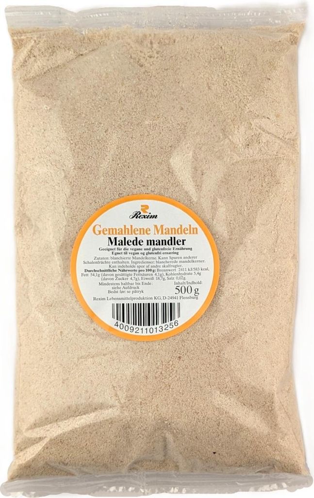 Rexim Gemahlene Mandeln 500g Produktbild 
