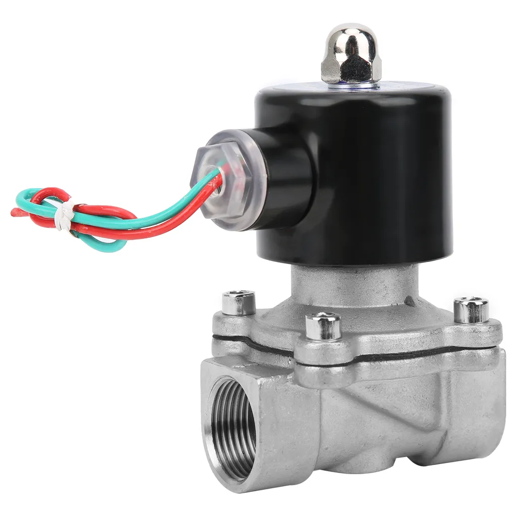Électrovanne Eau et Air 3/4 Inox 304 24V DC pour Automatisme et Jardin