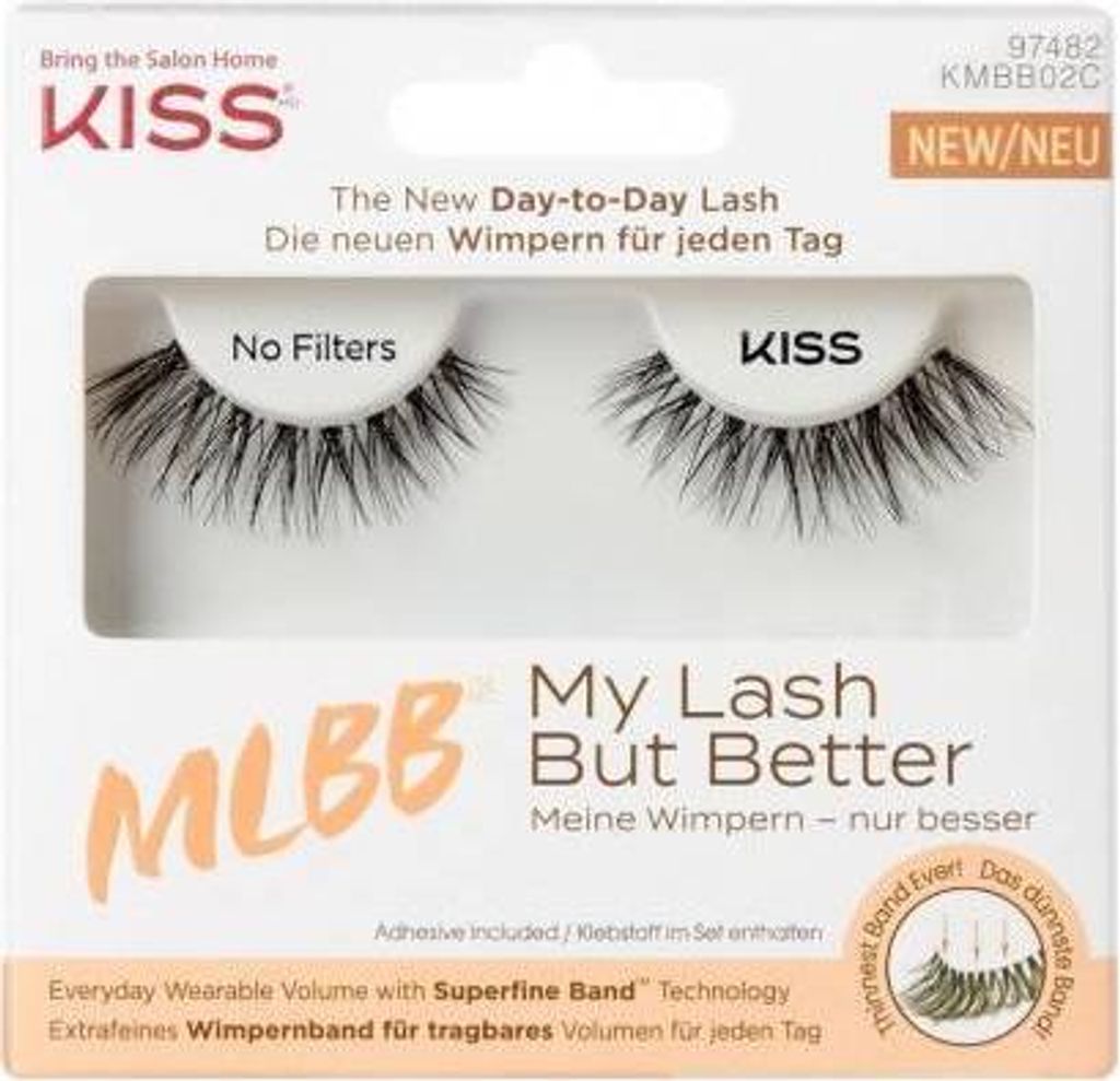 Mlbb Keine Filter Kiss Strip Wimpern Produktbild 