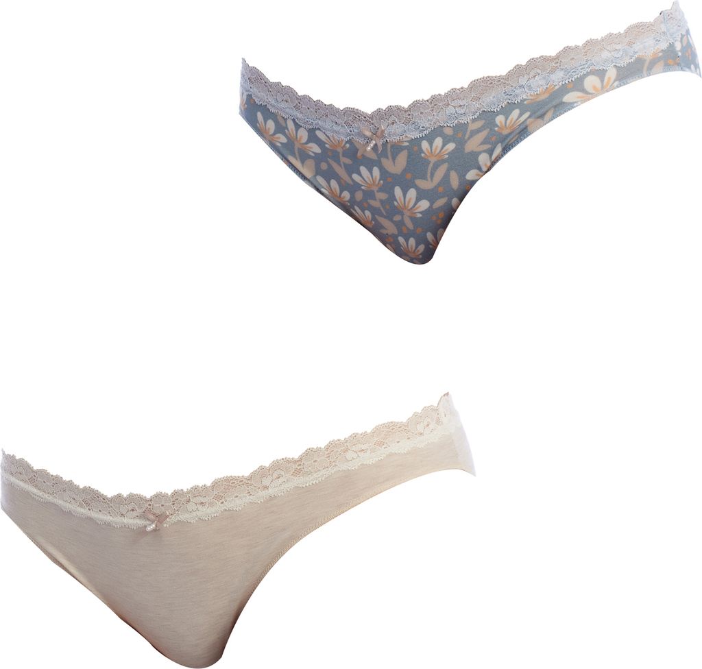 Janira Pack-2 Mini Coquettes Baumwollhöschen 1032356 für Damen