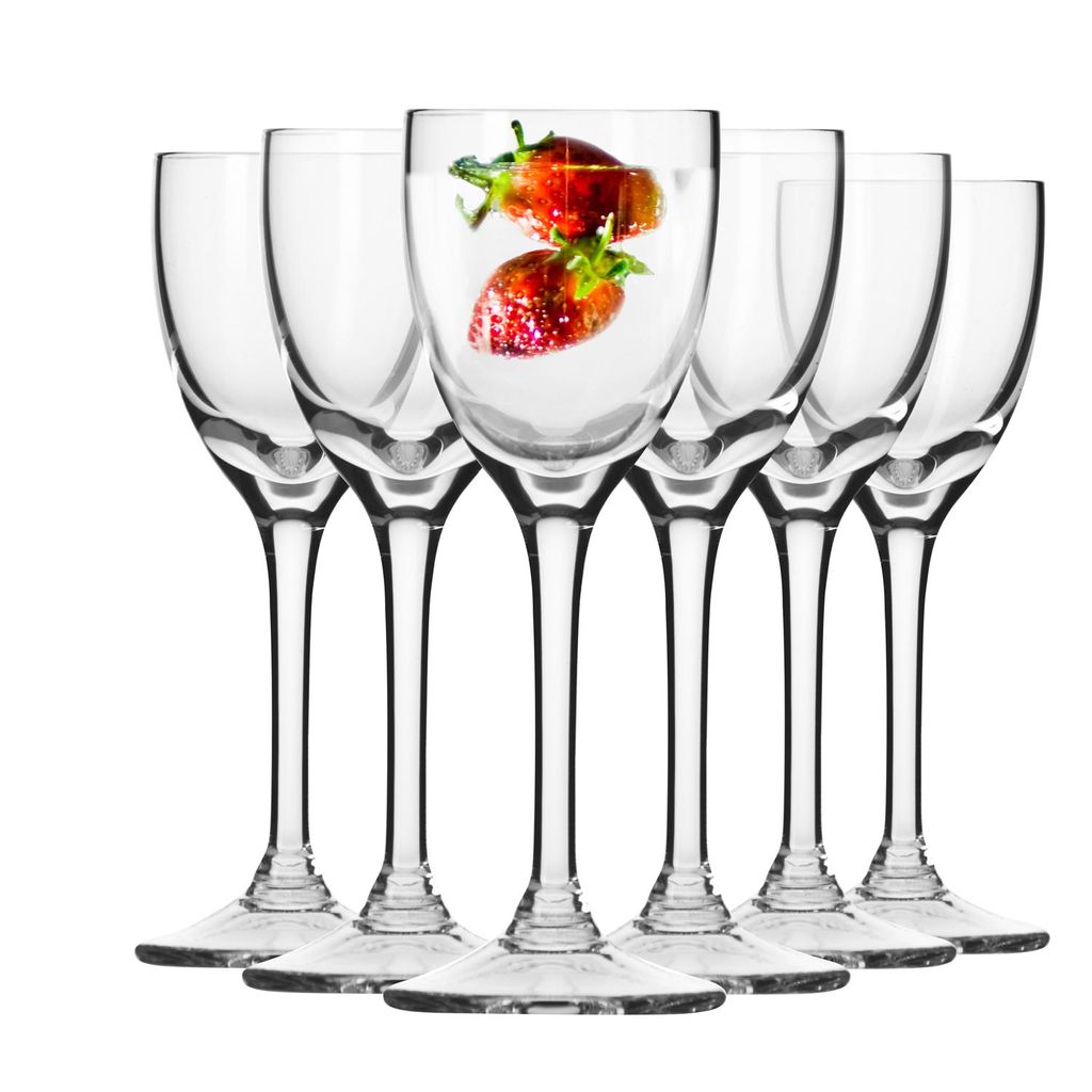 KROSNO Mixology Wodkagläser 6er-Set 35 ml – handgemachte Produktbild 