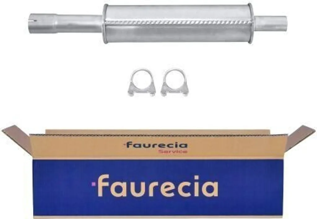 Pot d'échappement intermédiaire HELLA pour VW Golf Cabriolet 1E essence