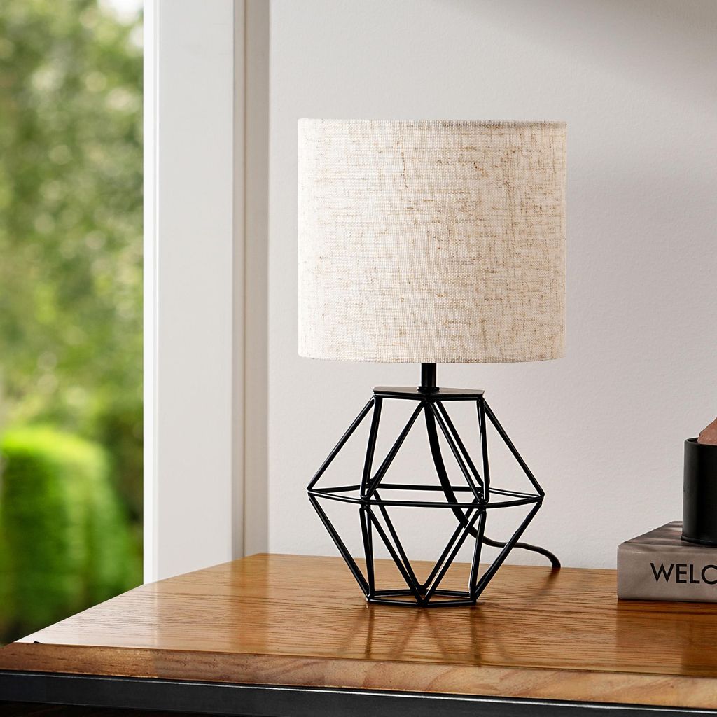 Lampka nocna EDISHINE, nowoczesna lampa stołowa, lampa Zdjęcie produktu 