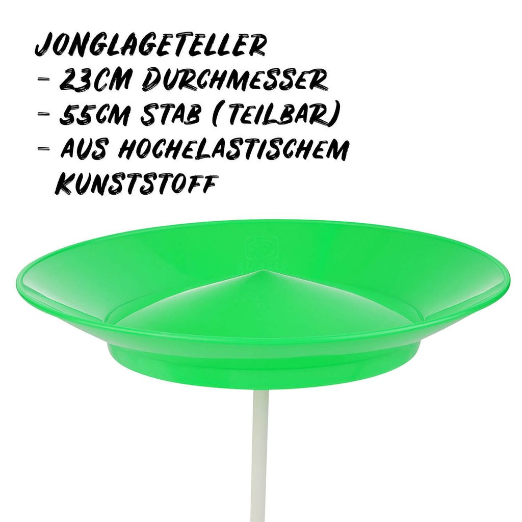 Diabolo Freizeitsport Spiel Diabolo Set Basic (grün), Game, Videospiel