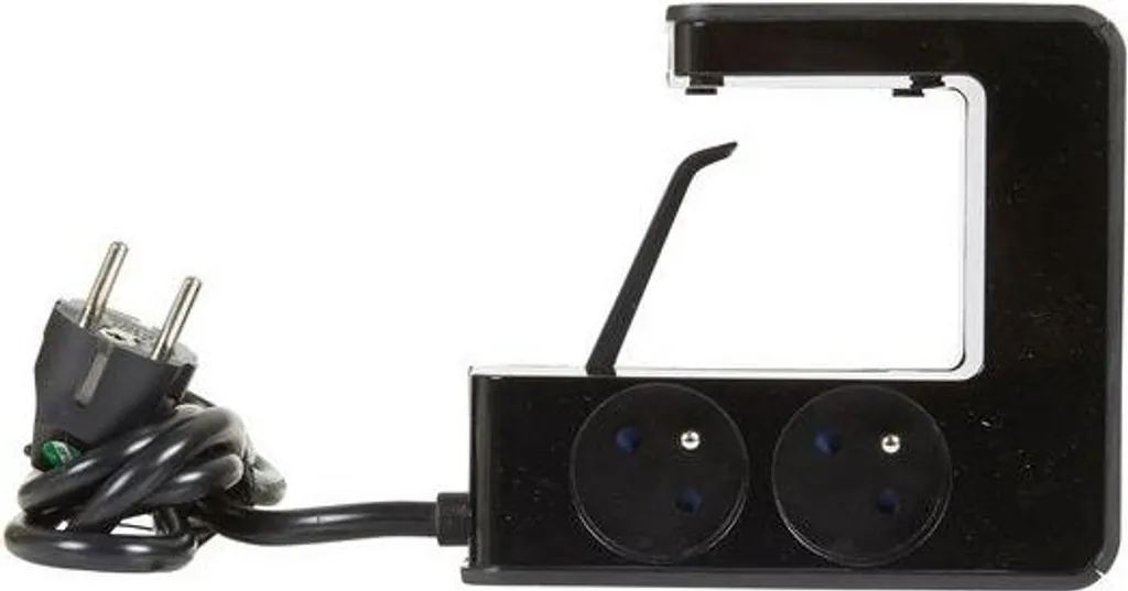 Legrand 0 504 12 prolunga di alimentazione 1,5 m 4 prese AC per interni Nero