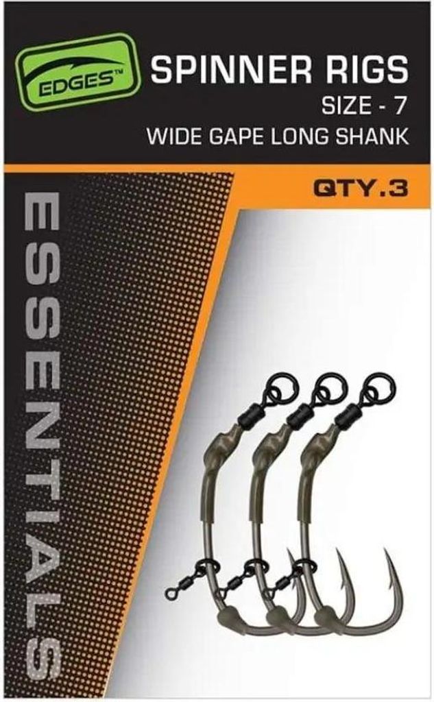 Fox Edges Spinner Rig Wide Gape Long Shank Gr.4 Immagine del prodotto 