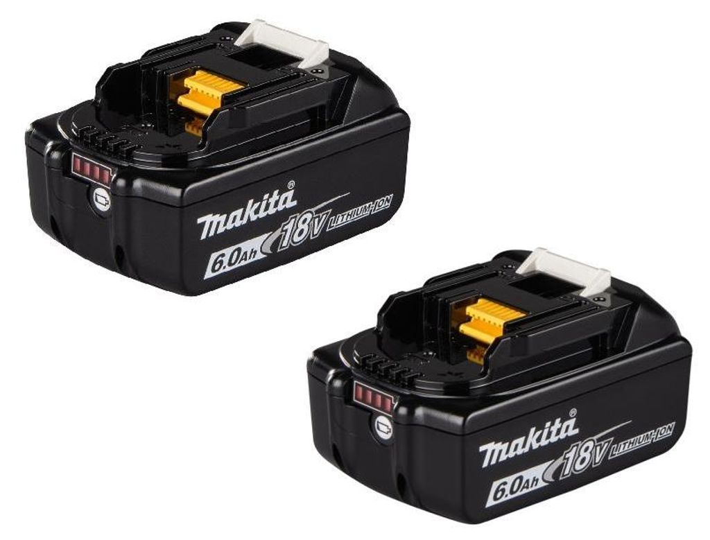 Makita 197293-4 Akku 18 V LXT Li-Ion BL1860B (2 x 6,0 Ah) Produktbild 