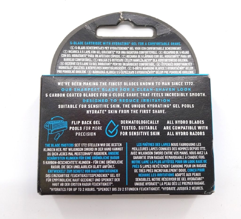 Wilkinson Sword Hydro 5 Skin Protection Razor Blades - Pack Produktbild 12