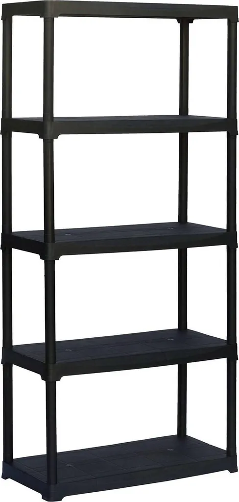 Armadietto Dmora Aurelian 4 Vani 90cm Outdoor Antracite UV