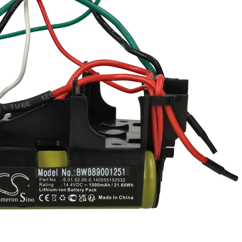 VHBW Akku Für AEG Staubsauger – 1500 MAh, 14,4 V, Li-Ion – Passend Für CX7-2-30DB & Mehr