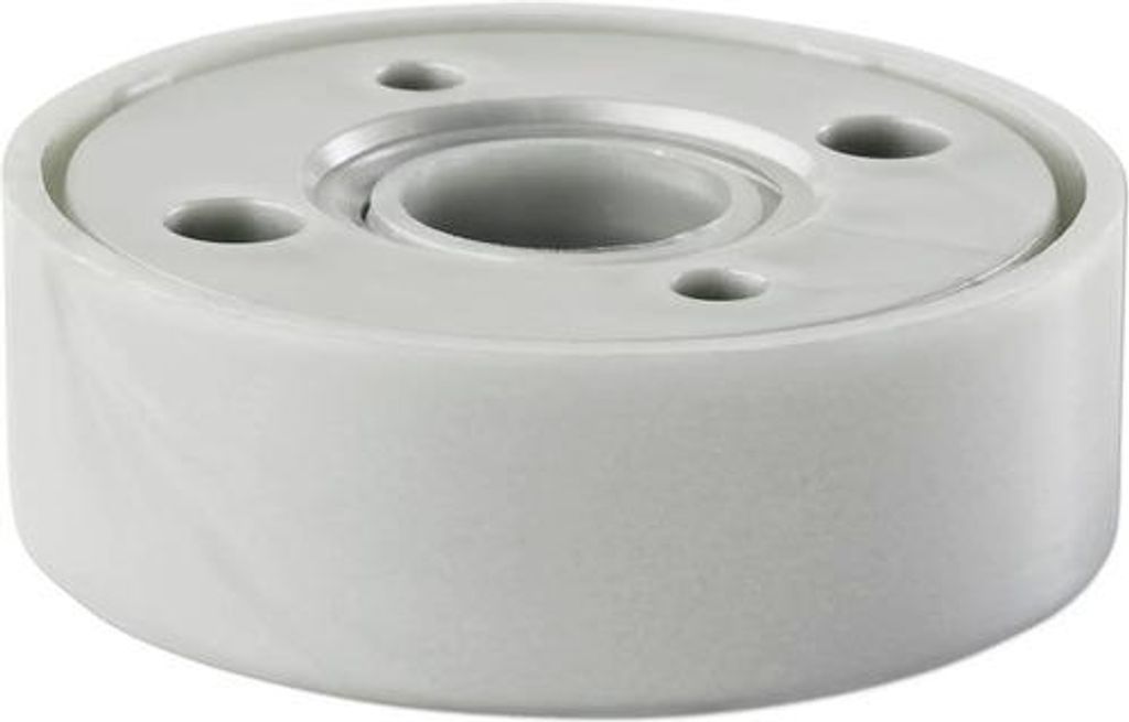 Tarrox Möbelfuß rund 18x Ø50 mm Kunststoff grau Produktbild 