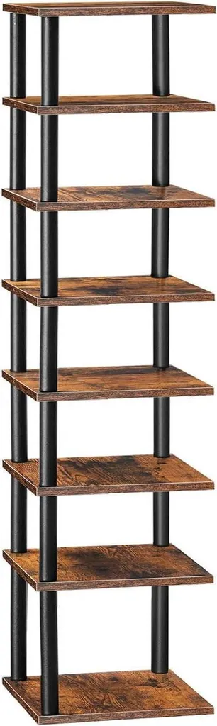 Meuble chaussures d'angle étroit pour petit appartement et couloir sombre