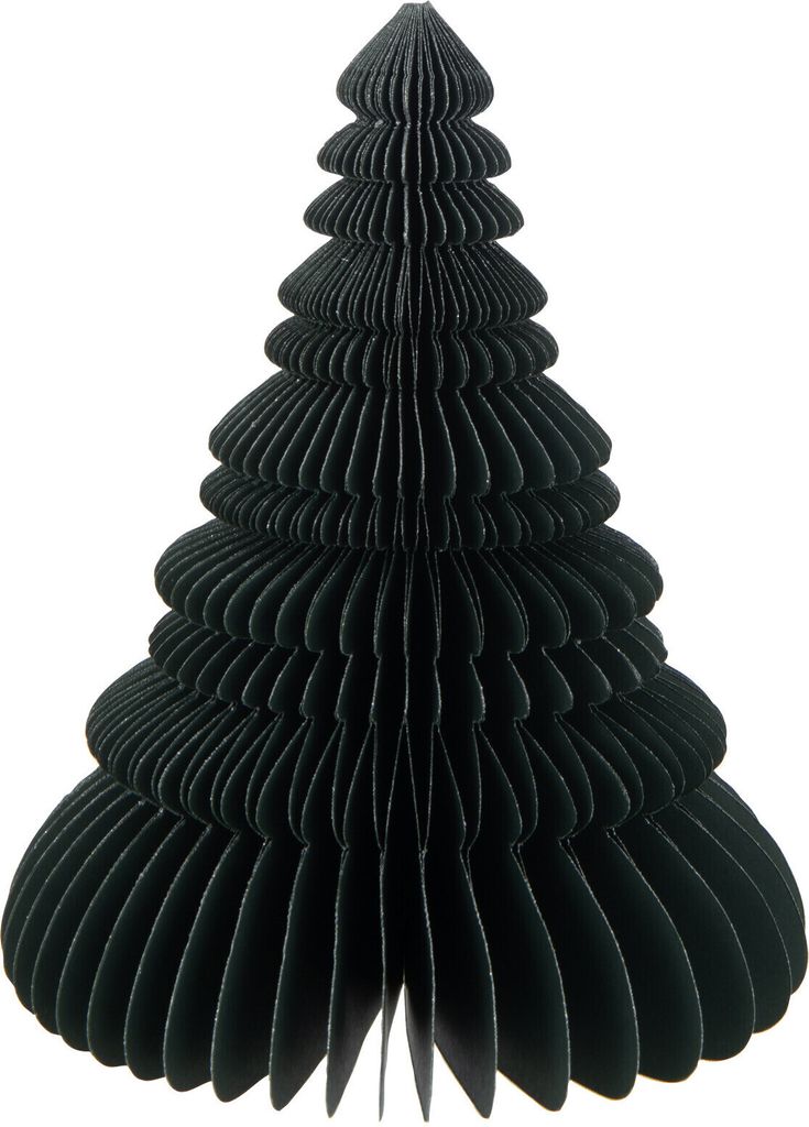 J-Line Weihnachtsbaum Faltpapier Grün Medium