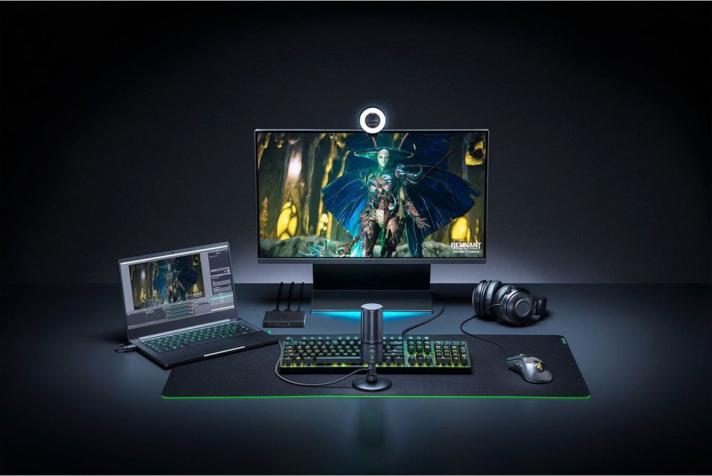 RAZER Kiyo Webcam mit Ringlicht und Mikrofon 2688 x 1520 Produktbild 16