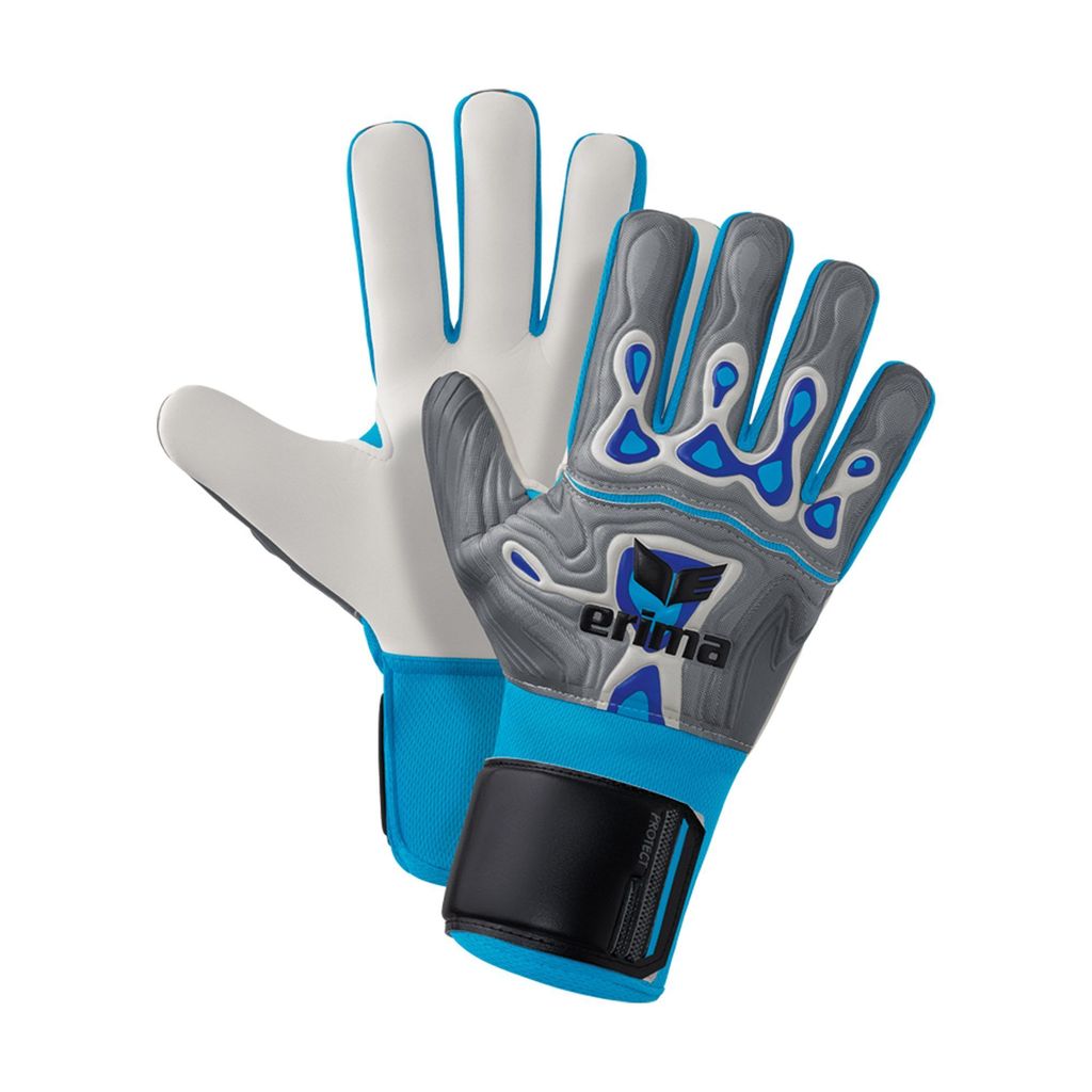 Erima Fußball Flex-Ray Protect Herren Kinder grau blau Gr 6