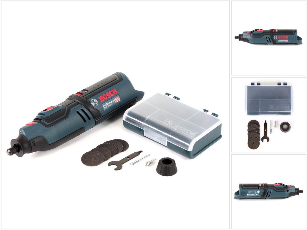 Bosch GRO 12V-35 Professional, Broušení, Leštění, Černá, Obrázek produktu 