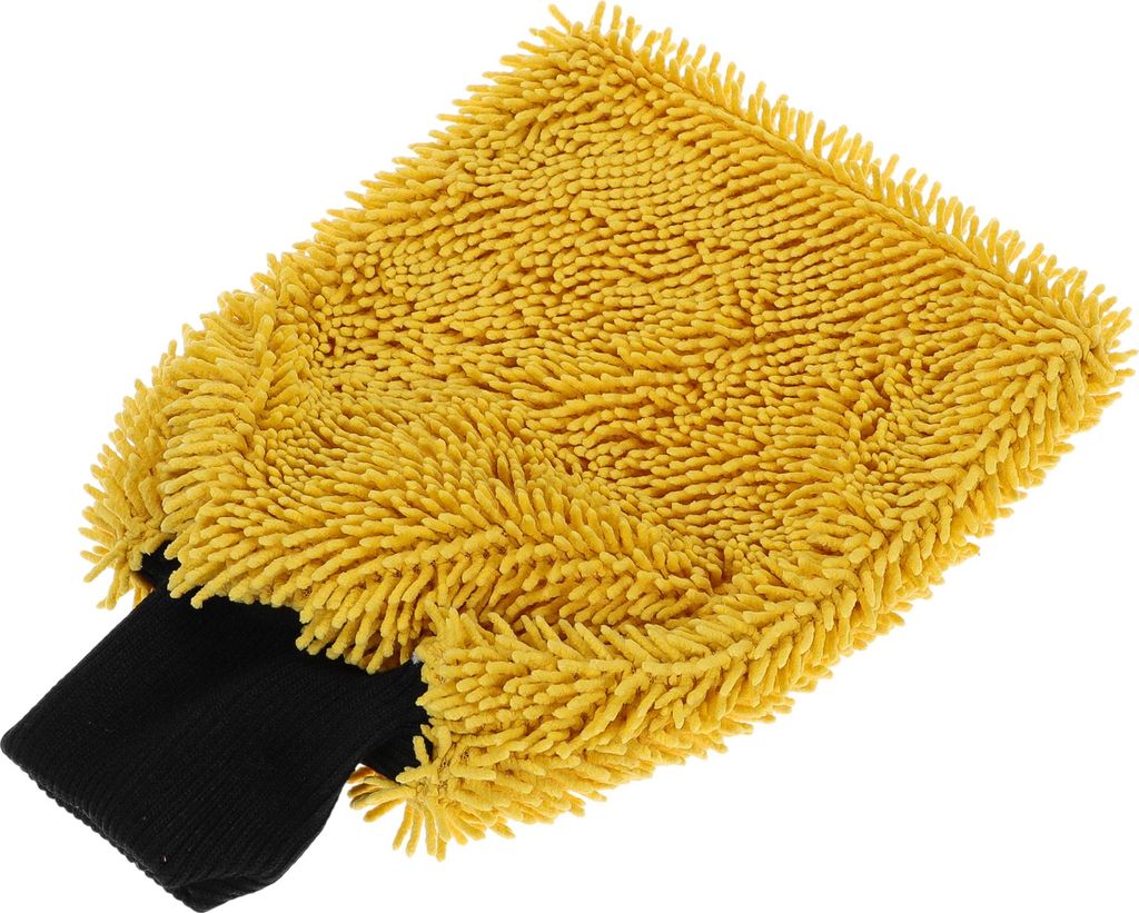 1 Stück Autowaschlappen Plüsch Fleece Autoreinigungstuch Trockner Autowaschwerkzeug 26x20x1cm Gelb
