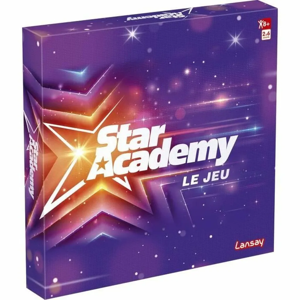 Jeu de société pour soirée Star Academy - Quiz musical Lansay en Famille